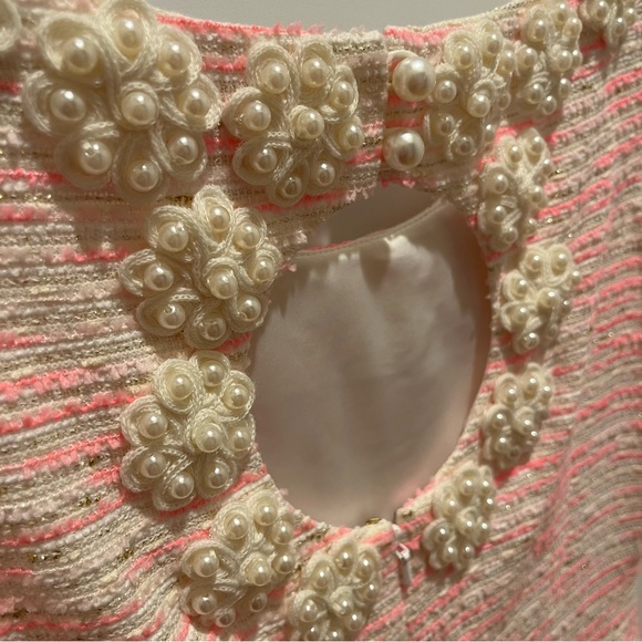 Nina Pink Pearl Tweed Dress | Lilly Pulitzer - Picture 7 of 16